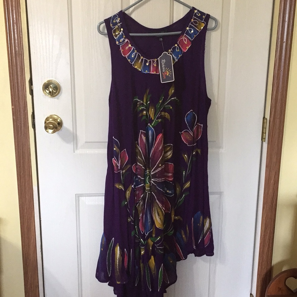 Riviera Sun Sleeveless Sundress FREE PLUS Size
